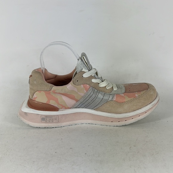 Deckers x Lab pink white waterproof athletic platform running shoes women’s 8 - Picture 3 of 9